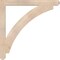 Ekena Millwork Thorton Craftsman Smooth Bracket, Douglas Fir, 3 1/2"W x 40"D x 40"H BKT04X40X40THR04SDF - alternate 3